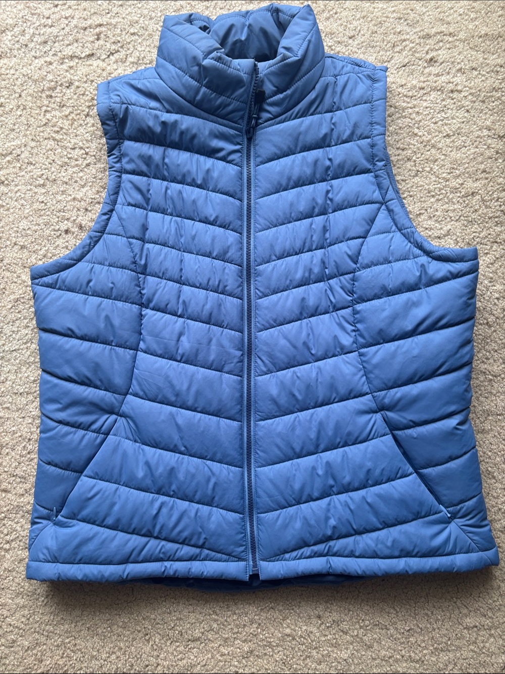 DSG Women's Light Blue Quilted Puffer Vest